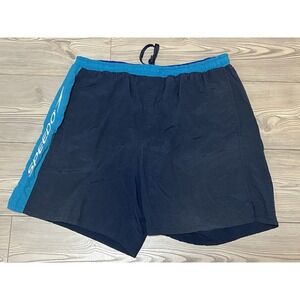 Speedo Swim Trunks Mens Large Blue Mesh Lined Shorts Casual Comfort Quick Dry